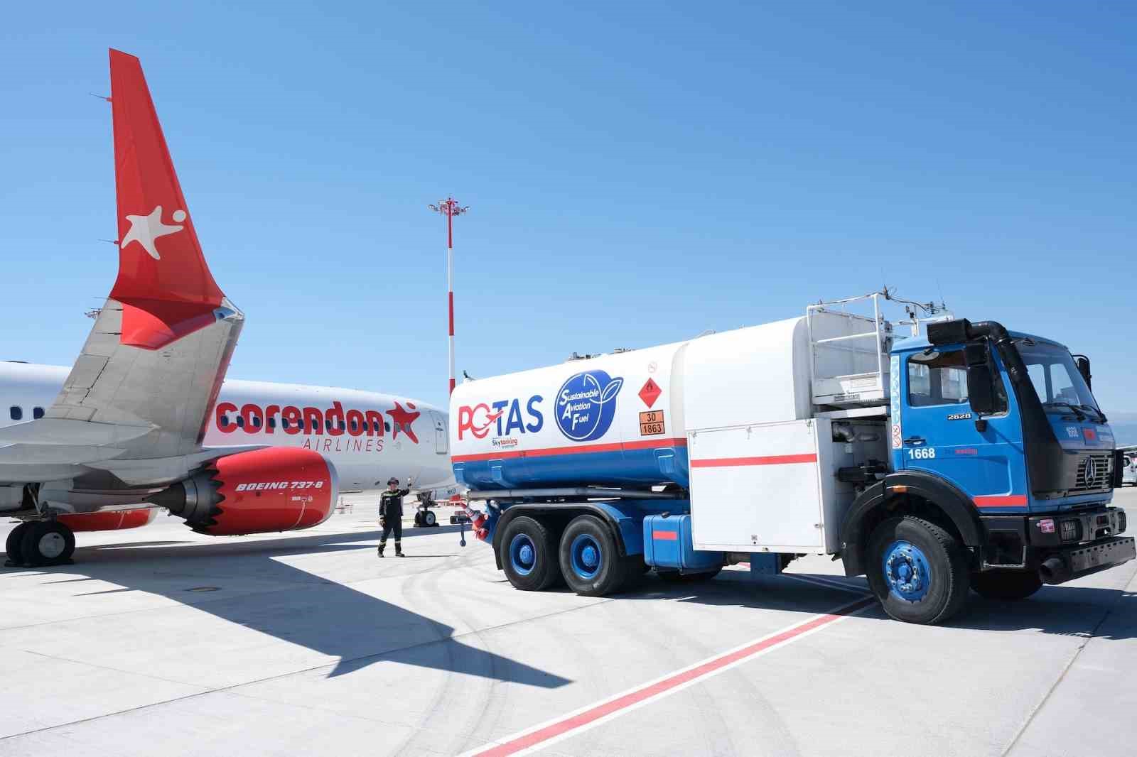 Corendon Airlines, Antalya’da SAF yakıt kullanımına başladı
