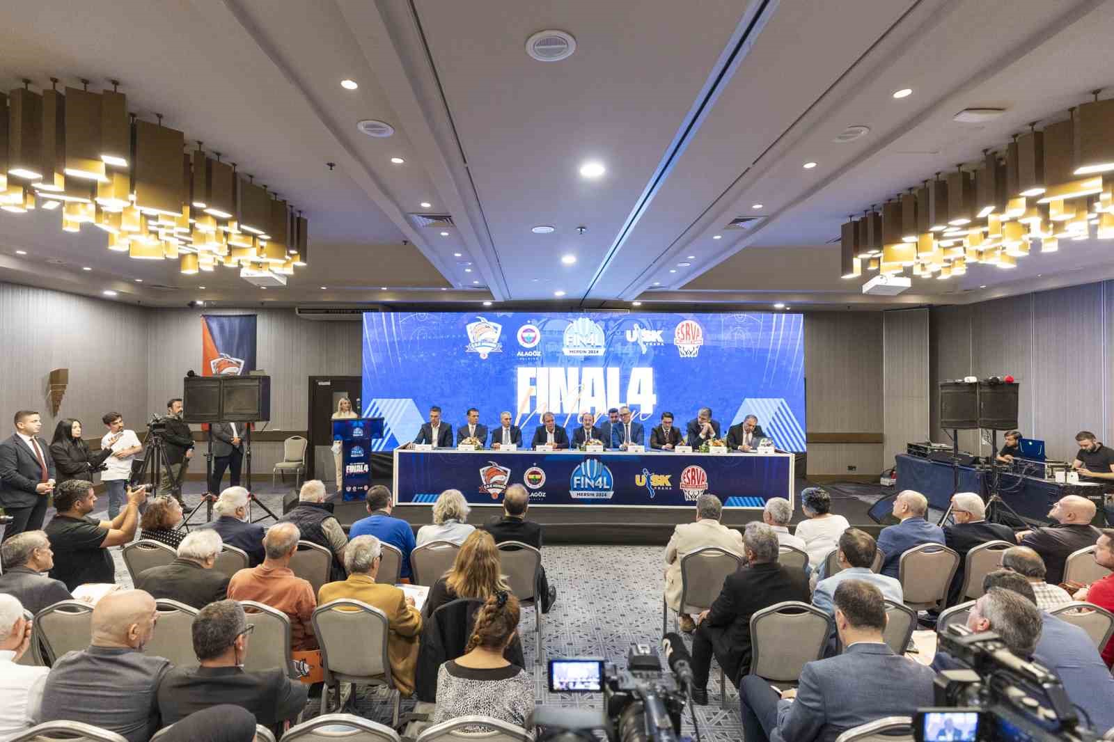 FIBA Kadınlar Avrupa Ligi Dörtlü Final heyecanı Mersin’de yaşanacak
