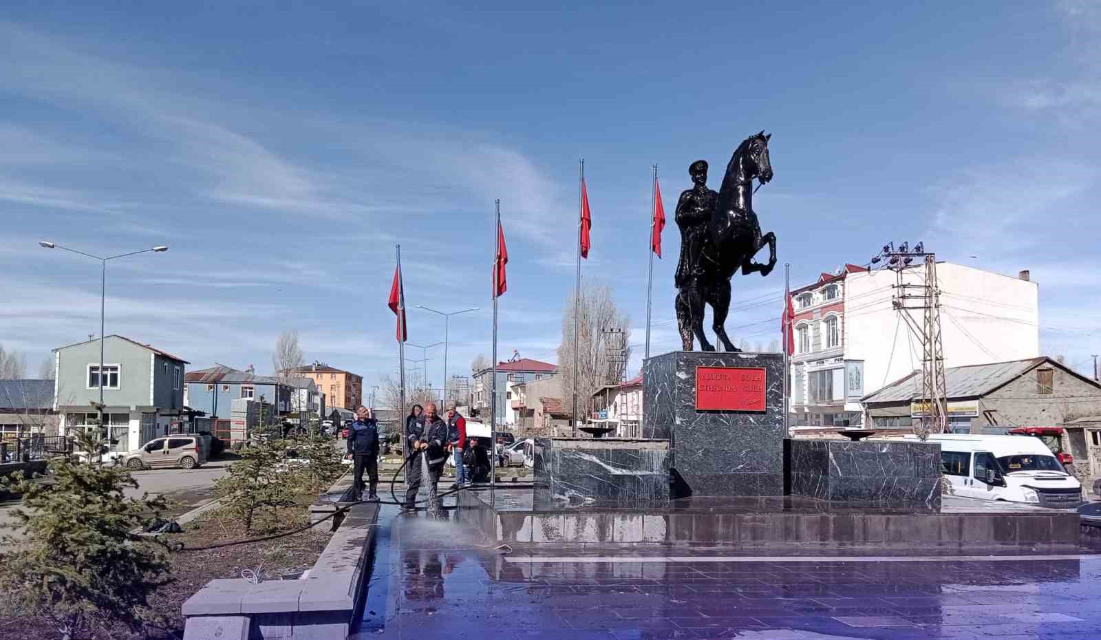 Arpaçay Belediye’den bahar temizliği