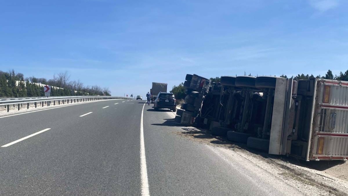 Uşak’ta trafik kazası: 1 yaralı