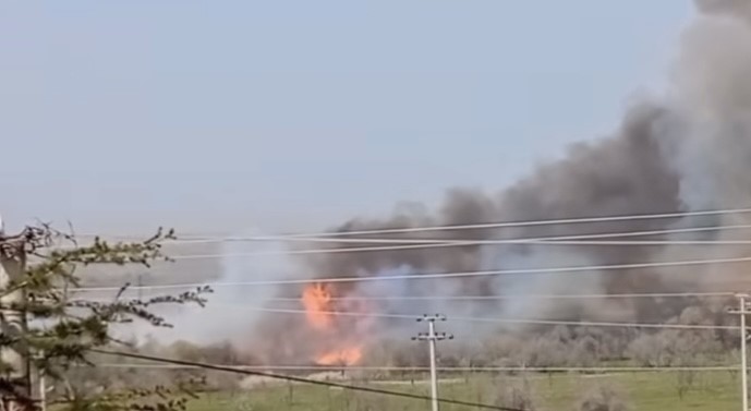 Çankırı’da orman yangını