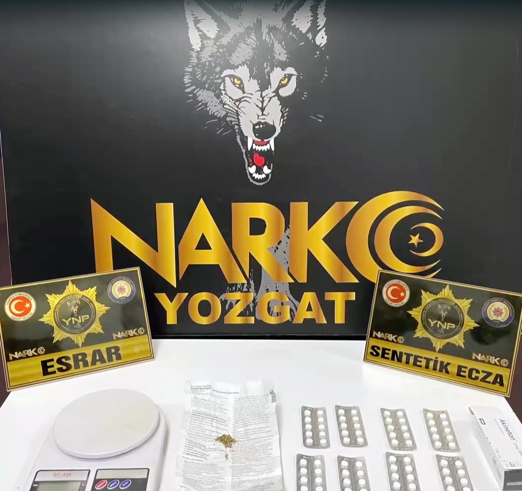 Yozgat’ta uyuşturucu operasyonu: 2 kişi tutuklandı