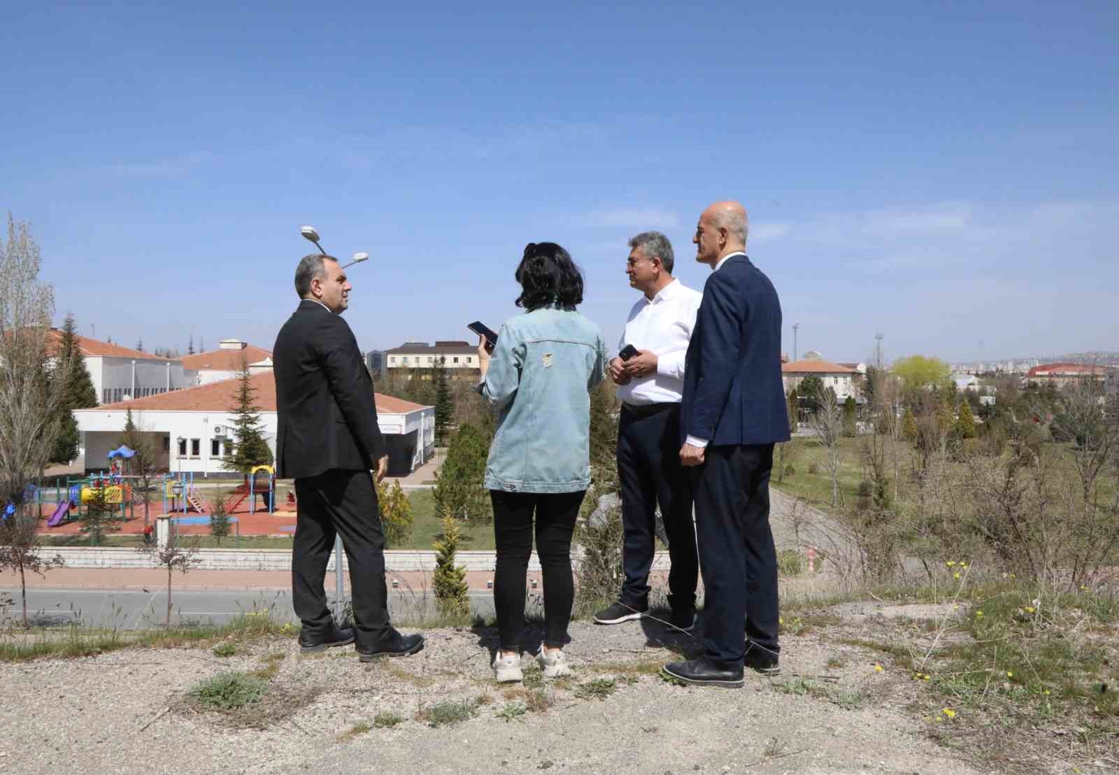 Erciyes Üniversitesi’nde Yapımı Devam Eden Projeler Birer Birer Hayata Geçiriliyor