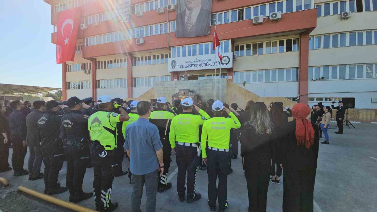 T&uuml;rk Polis Teşkilatı&rsquo;nın Kuruluş Yıld&ouml;n&uuml;m&uuml; Nazilli&rsquo;de kutlandı
