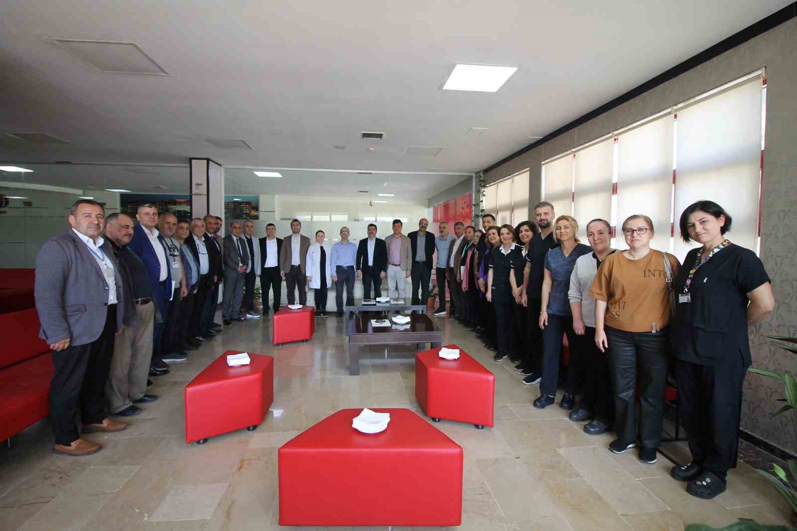 GAÜN Hastanesi’nde geleneksel bayramlaşma töreni