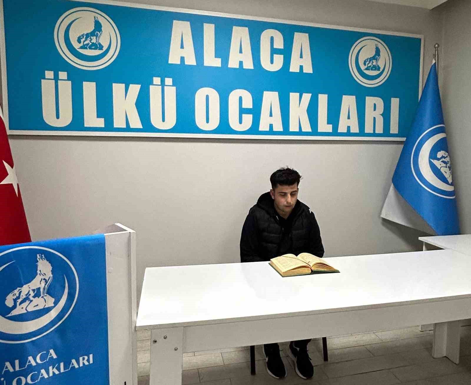Alparslan Türkeş Alaca’da düzenlenen programla anıldı