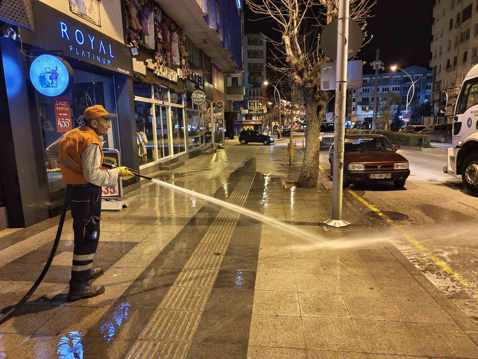 Çorum Belediyesi’nden bayram hazırlığı