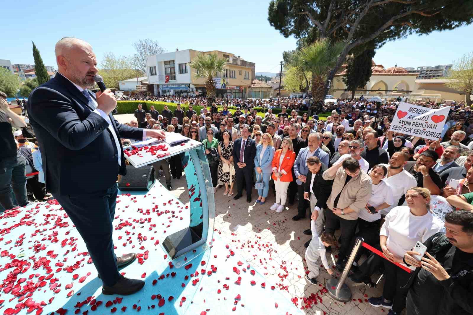 Başkan Pehlivan mazbatasını aldı