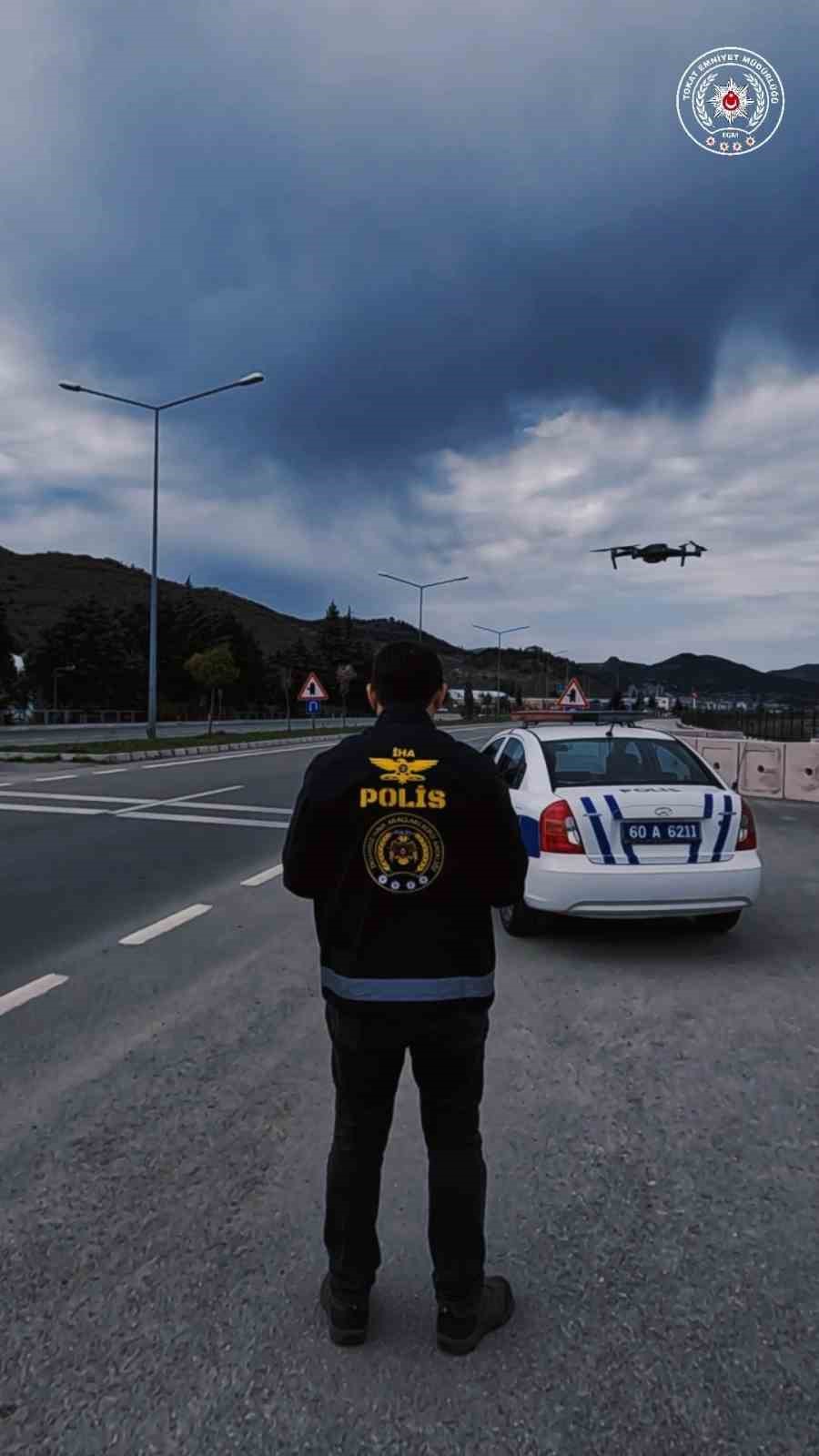 Tokat’ta dronlarla yüksek hassasiyetli gözetim