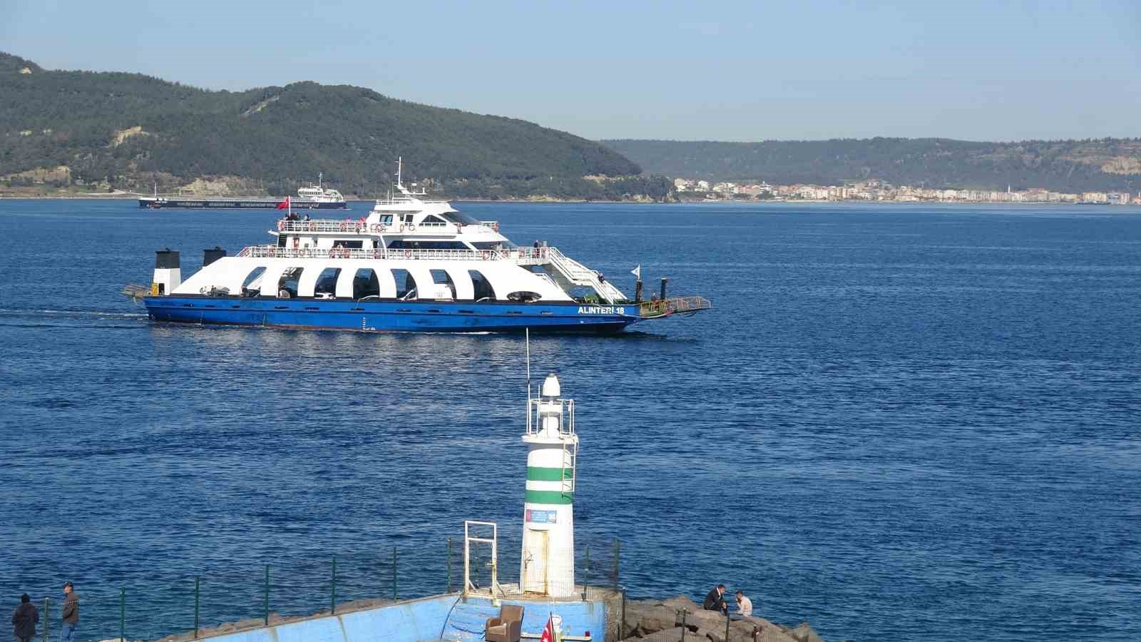 &Ccedil;anakkale&rsquo;de Gestaş Ramazan Bayramında 17 gemiyle hizmet verecek
