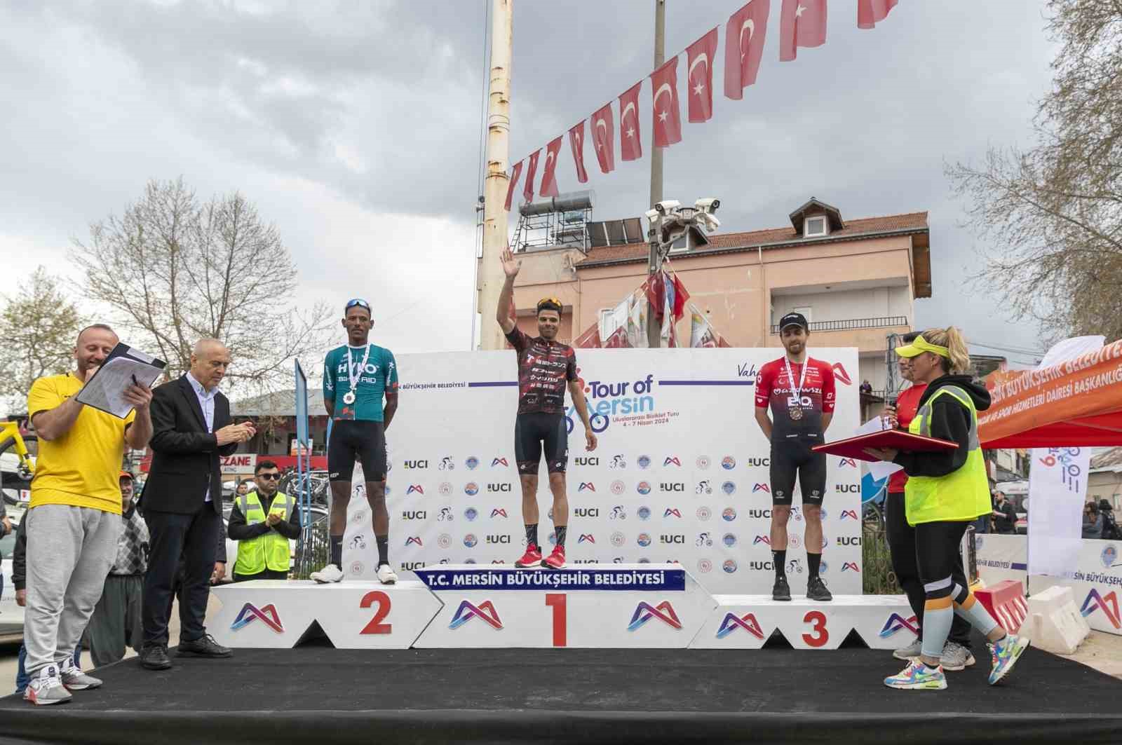 Tour of Mersin Uluslararası Bisiklet Turu’nun üçüncü etabı tamamlandı
