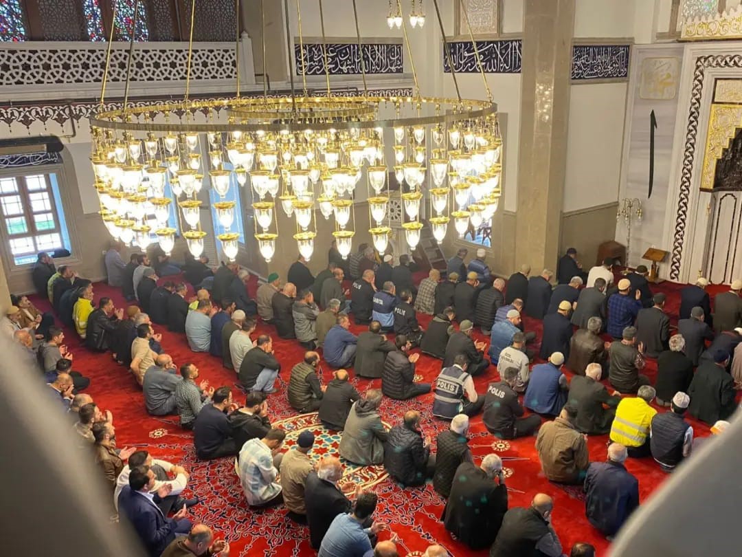 İliç’te şehit polisler için mevlit okutuldu