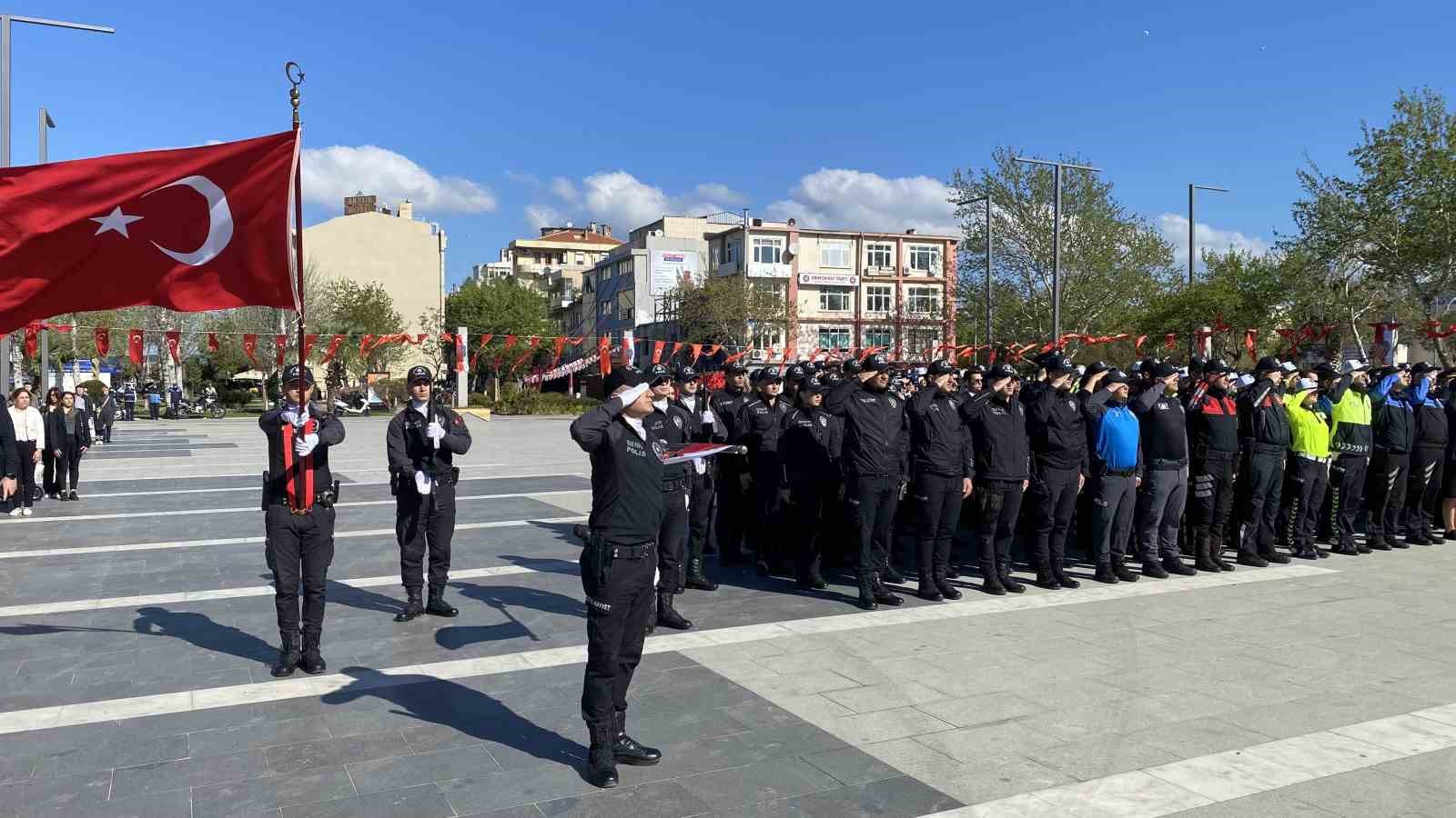 &Ccedil;anakkale&rsquo;de T&uuml;rk Polis Teşkilatı&rsquo;nın 179&rsquo;uncu yıl d&ouml;n&uuml;m&uuml; kutlandı
