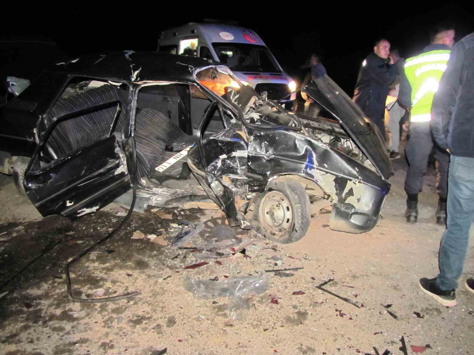 Hisarcık&rsquo;ta trafik kazası: 5 yaralı

