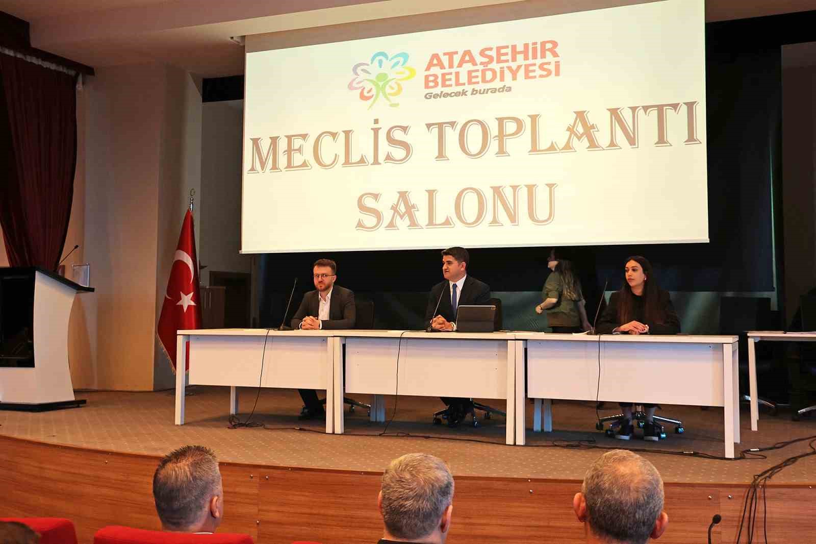 Ataşehir Belediye Meclisi yeni dönem toplantılarına başladı
