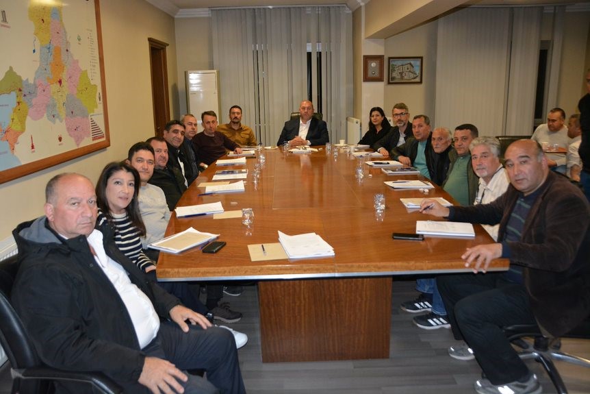 Bigadi&ccedil;&rsquo;te ilk meclis toplantısı yapıldı
