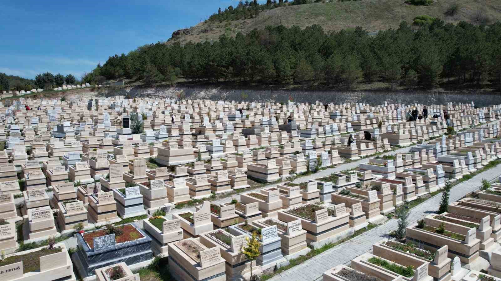 Bayram öncesi Karşıyaka mezarlığında yoğunluk yaşandı