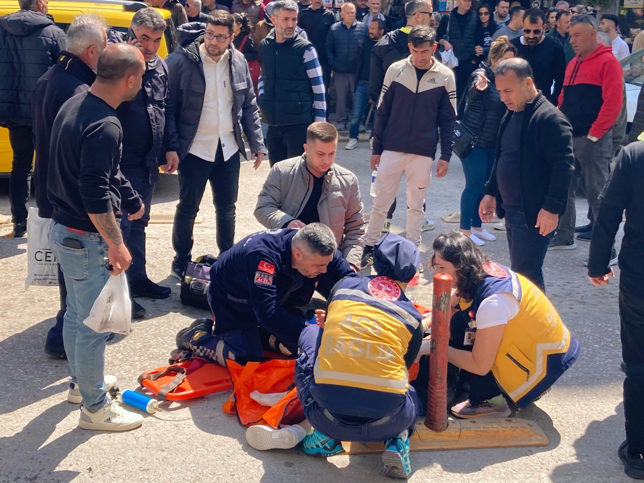 Bandırma&rsquo;da trafik kazasında 1 kişi yaralandı
