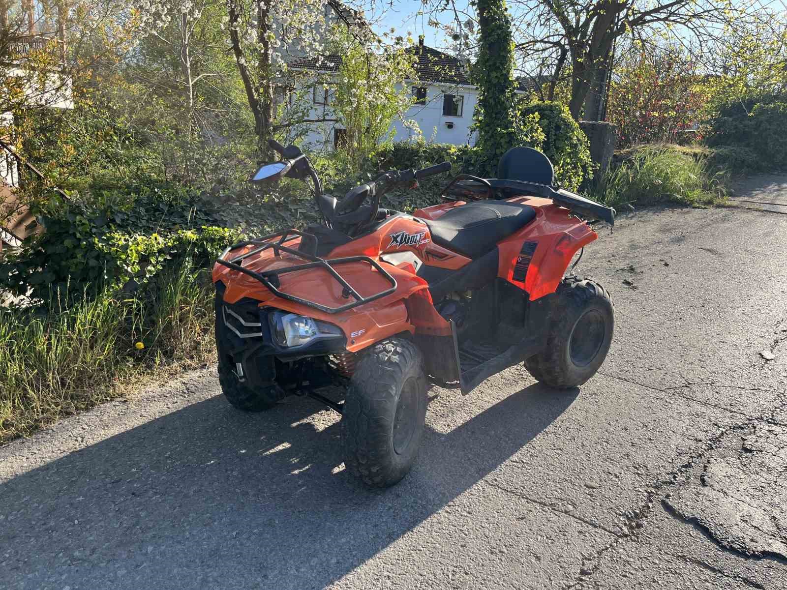 Otomobil ile ATV kafa kafaya çarpıştı: 2 yaralı