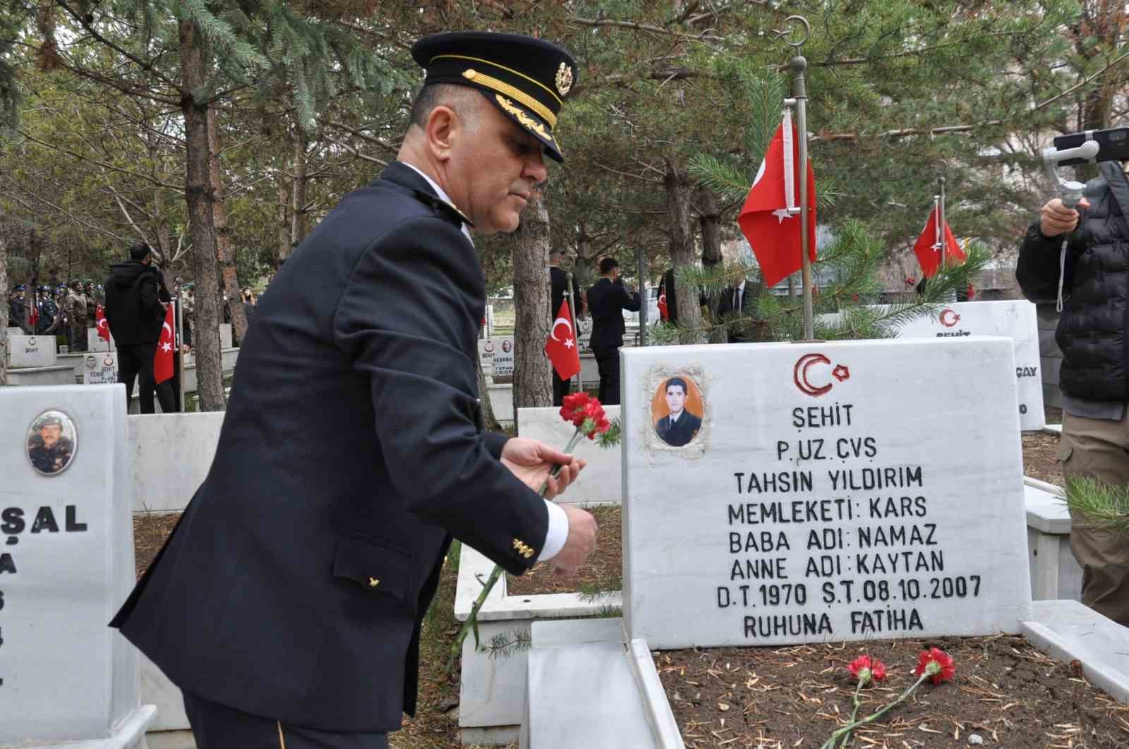 Kars’ta Türk Polis Teşkilatı’nın kuruluş yıl dönümü kutlandı
