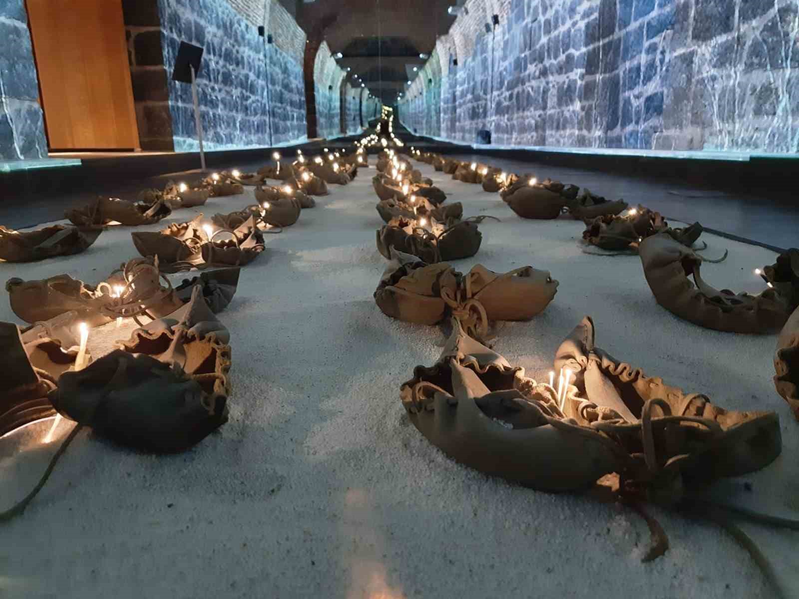 Kars Harp Tarihi M&uuml;zesi&rsquo;nde bayram yoğunluğu
