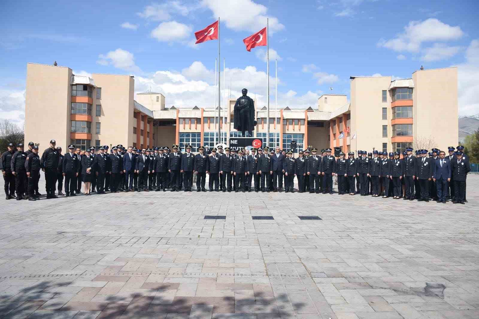 Polis teşkilatının 179. yılı Erzincan&rsquo;da kutlandı
