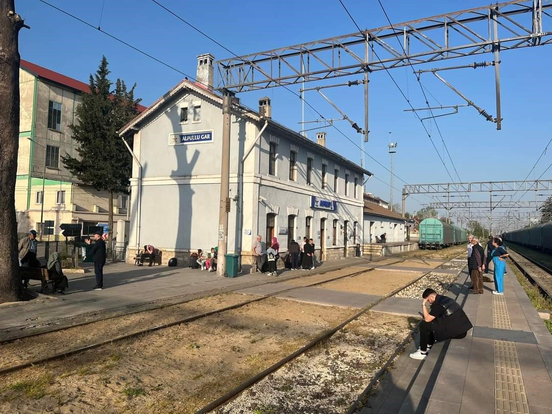 Kırklareli&rsquo;nde tatilcilerin tercihi tren oldu
