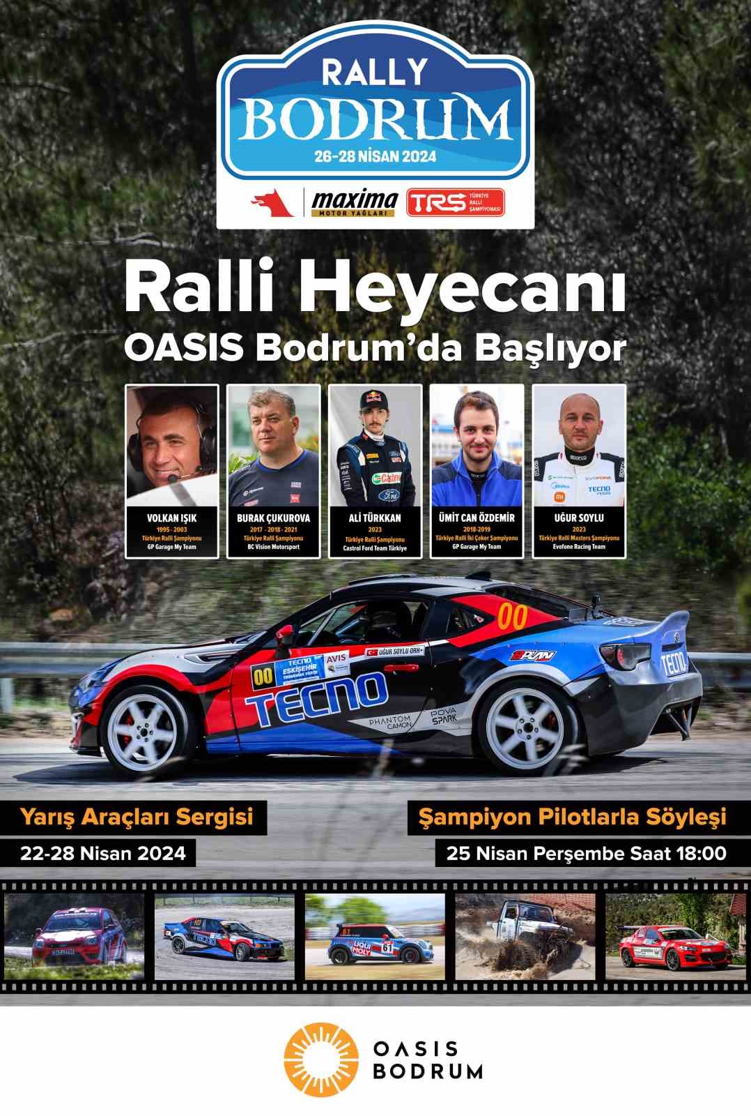 Bodrum’da ralli heyecanı yaklaşıyor