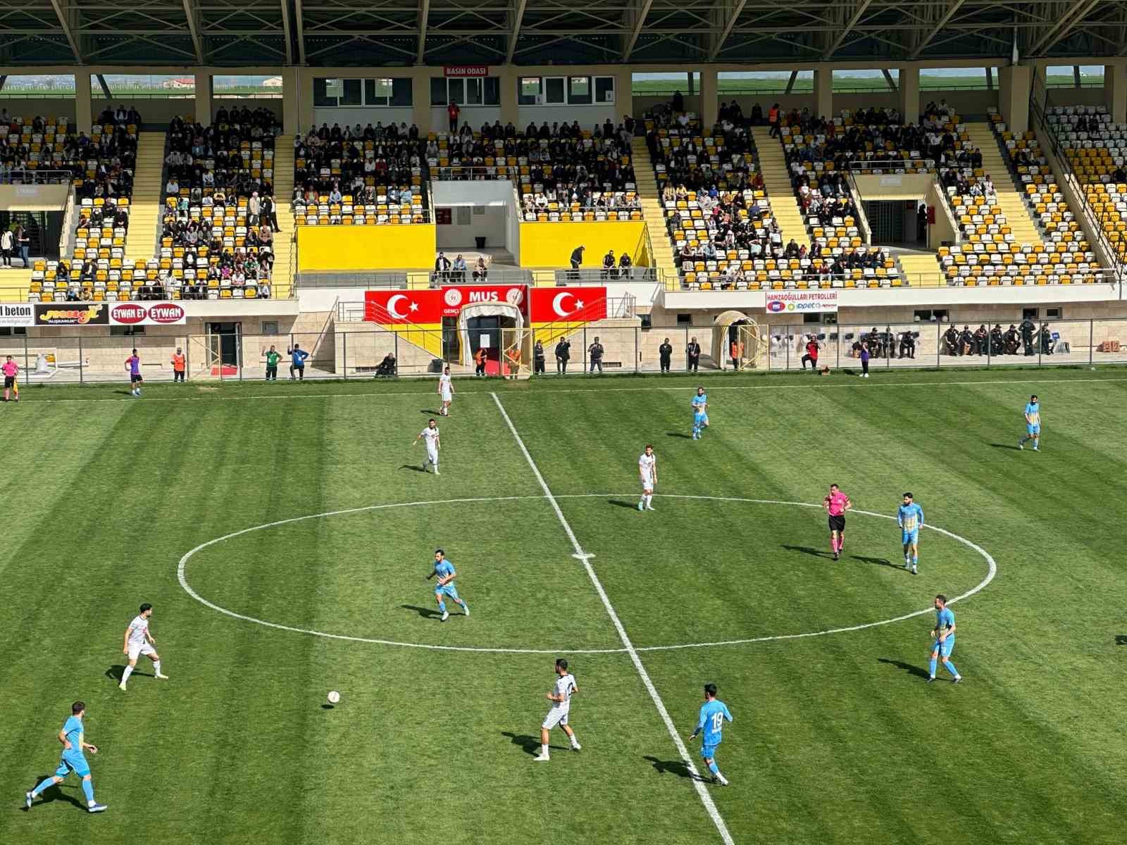 TFF 3. Lig: 1984 Muşspor: 3 - Siirt İl Özel İdare Spor: 0
