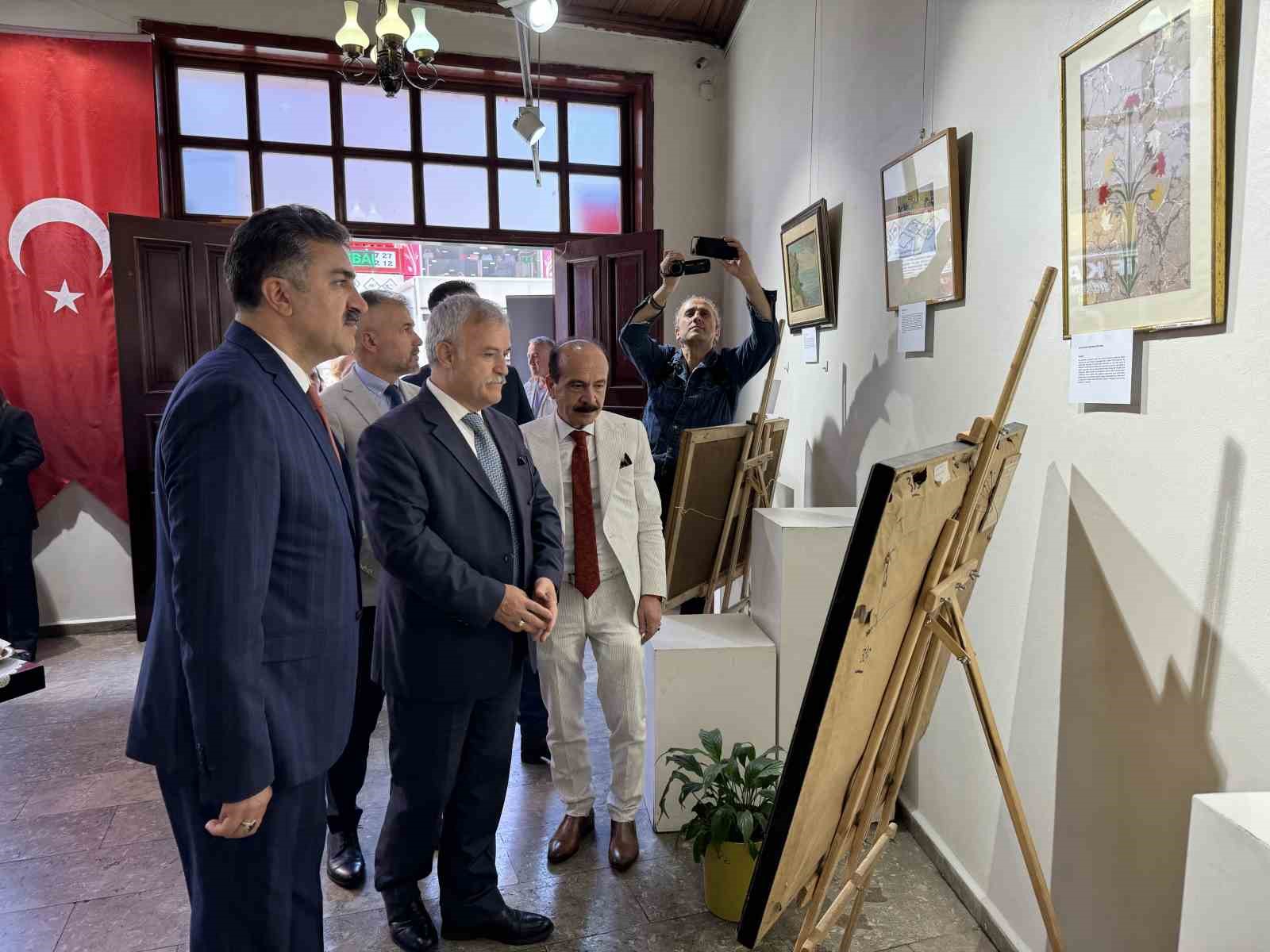 Turizm haftasına özel sergi açıldı