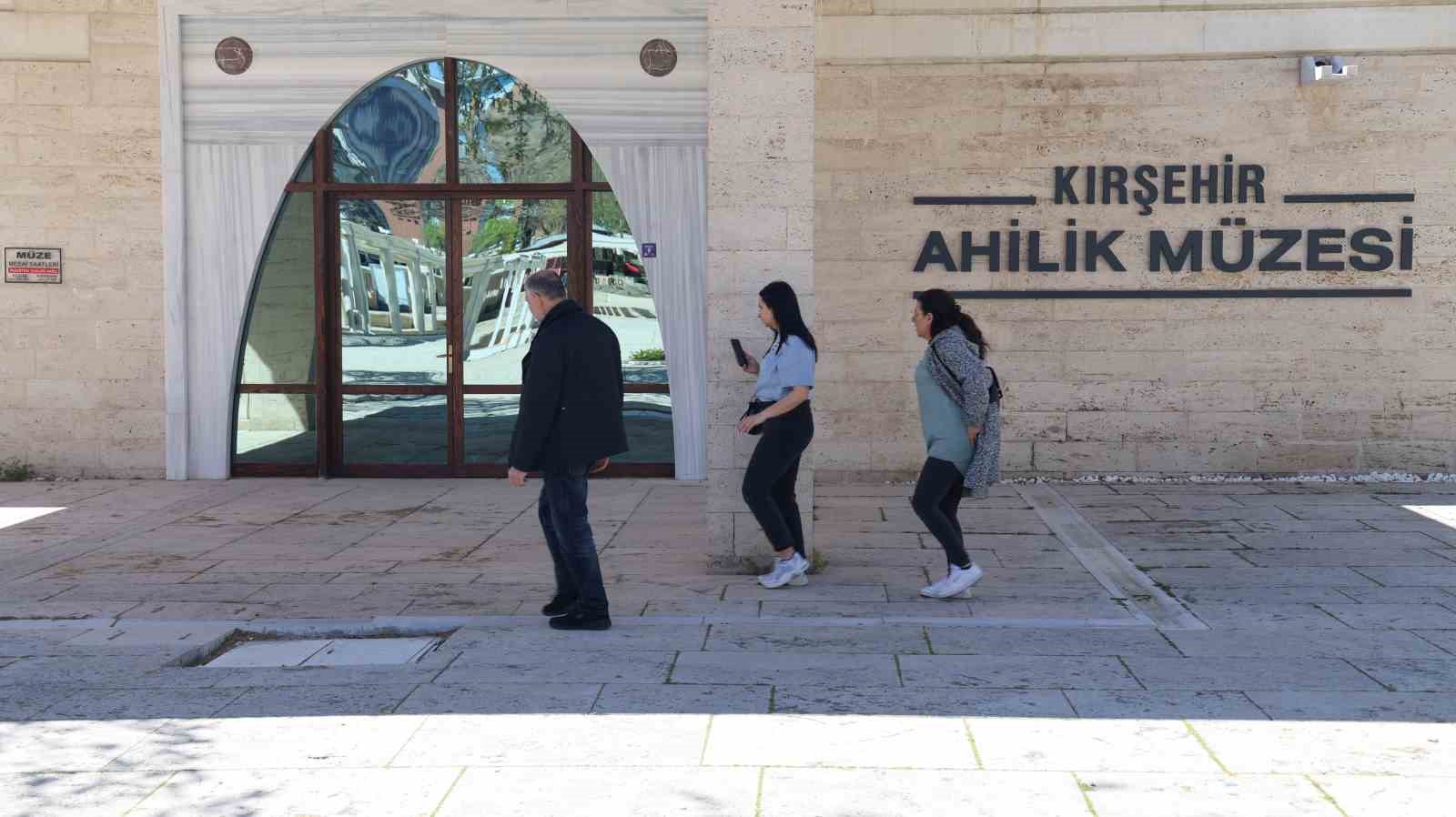 Ahilik Müzesi tatilde de yoğunluk yaşadı
