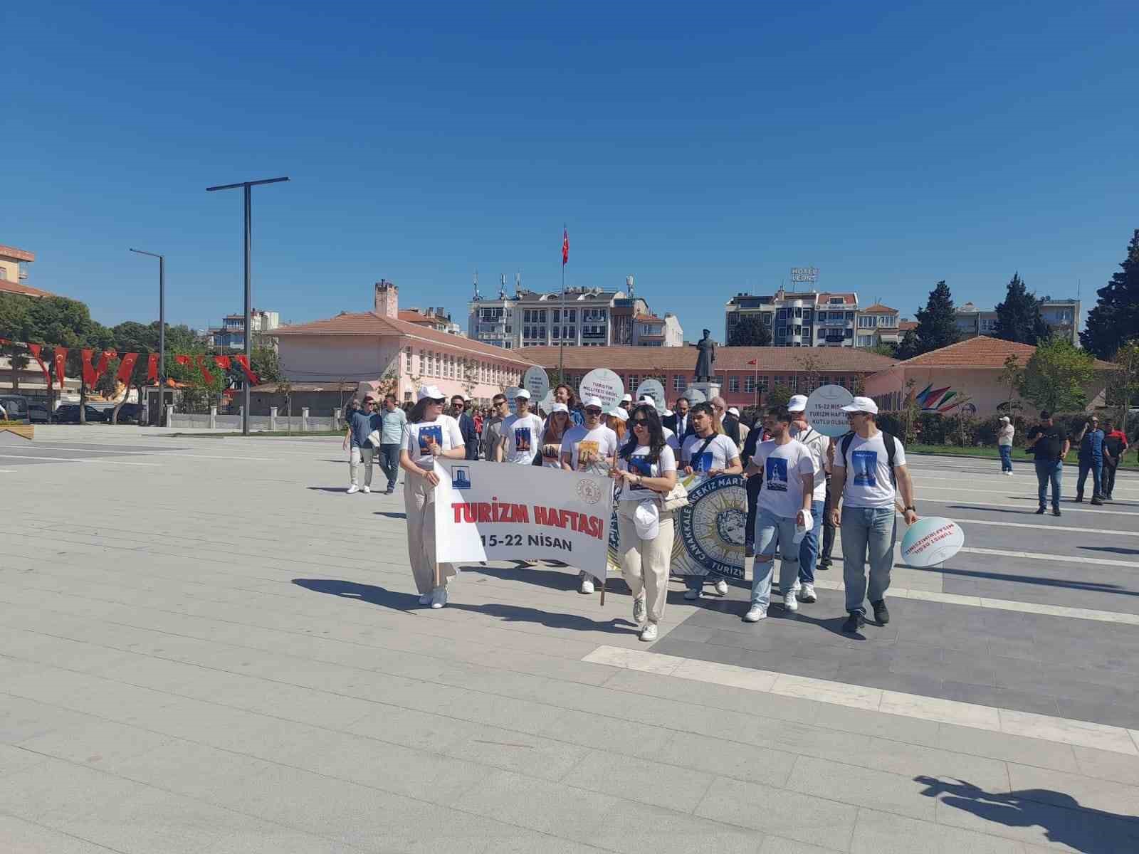 &Ccedil;anakkale&rsquo;de Turizm Haftası kutlamaları başladı
