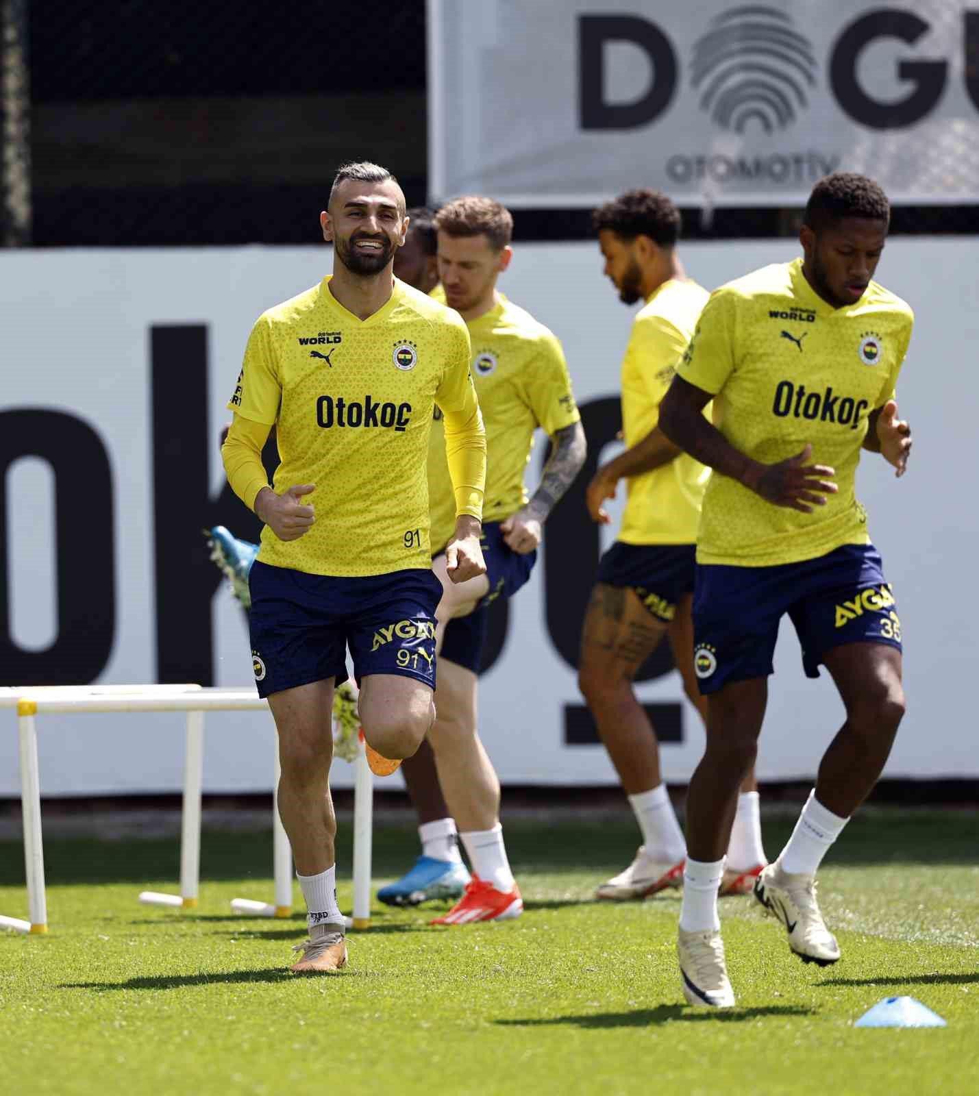 Fenerbahçe’de, Olympiakos maçı hazırlıkları devam etti
