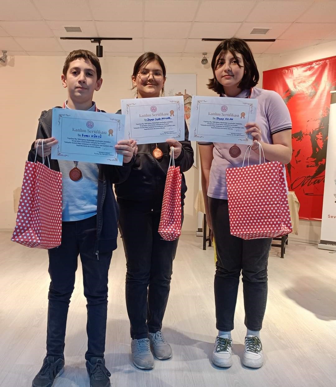 Eskişehir’de bilgi yarışmasının kazananları belli oldu
