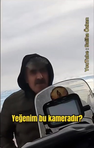 Motoruyla 81 ili gezen Saliha Özkan’ın Bingöl’den paylaştığı video milyonları aştı
