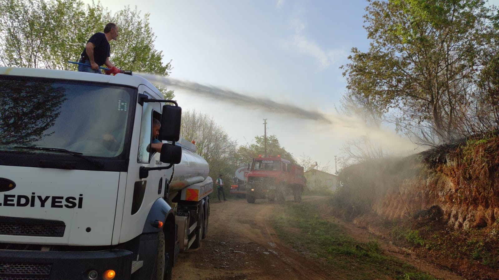 Giresun’da 80 dönümlük mera arazisi yandı
