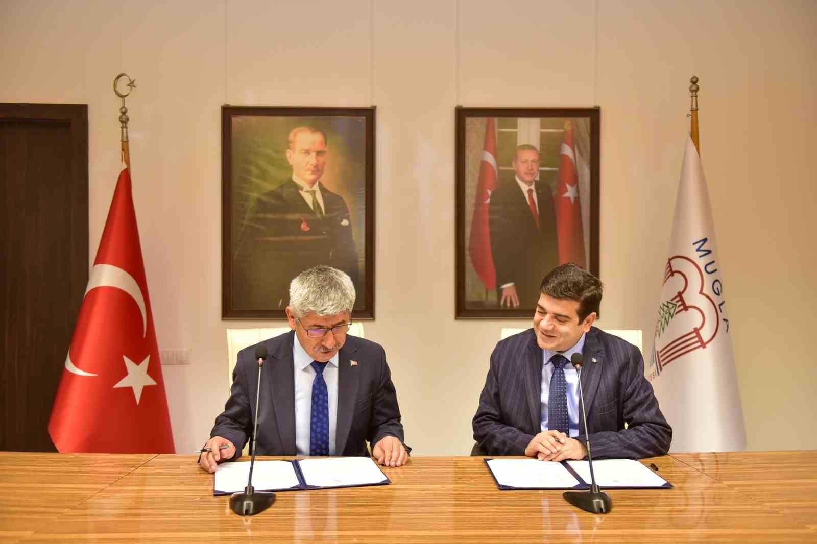 Muğla Sıtkı Koçman Üniversitesi ile MGÜ arasında iş birliği protokolü imzalandı
