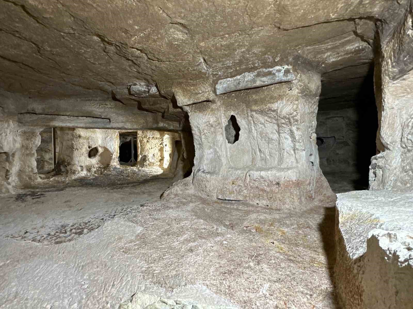 Beş bin yıllık geçmişe sahip olan "Matiate Yer Altı Şehri" gün yüzüne çıkarılıyor
