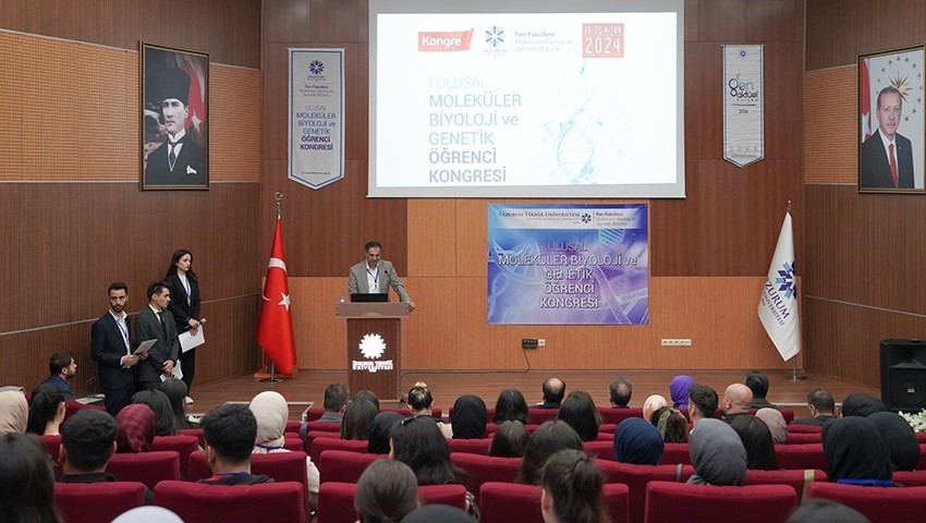 Moleküler Biyoloji ve Genetik öğrenci kongresinin ilki ETÜ’de gerçekleştirildi
