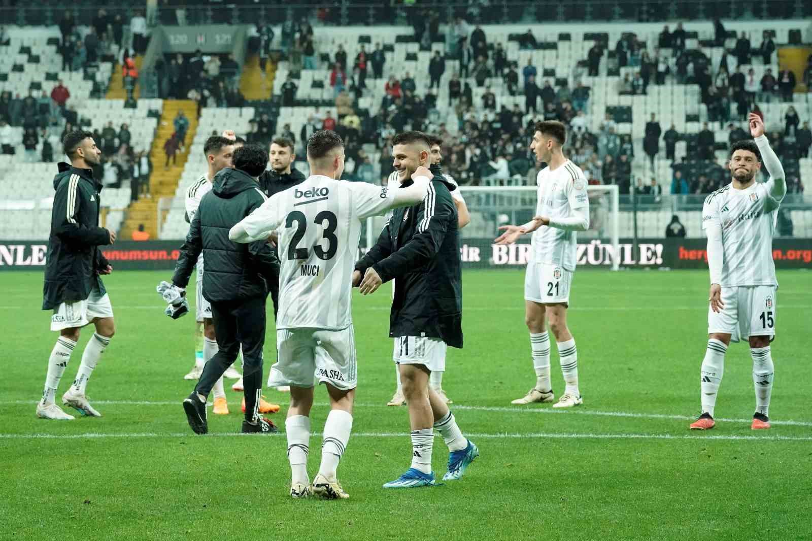 Trendyol Süper Lig: Beşiktaş: 2 - MKE Ankaragücü: 0 (Maç sonucu)

