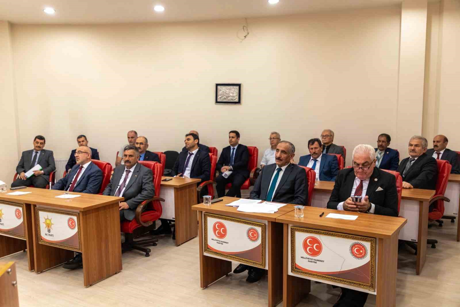 Erzincan İl Genel Meclisi Nisan ayı olağan toplantısı yapıldı
