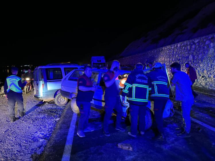 Şanlıurfa’da feci kaza: 1 ölü, 2’si ağır 5 yaralı