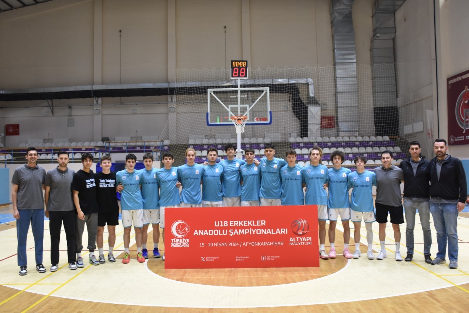 U-18 Erkekler Anadolu Şampiyonları grup müsabakaları sona erdi
