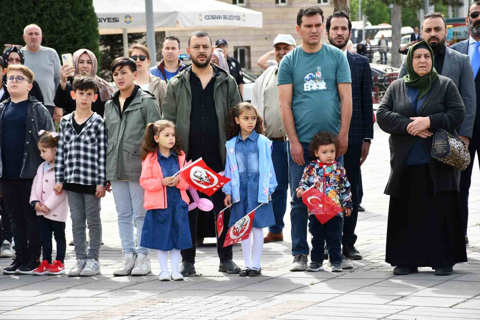 Kayseri’de 23 Nisan Ulusal Egemenlik ve Çocuk Bayramı kutlandı
