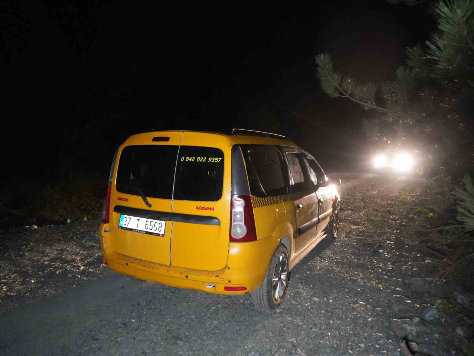 Taksi şoförü ormanda silahla vurulmuş halde bulunmuştu: Cinayet zanlısının taksiye binme anı kamerada

