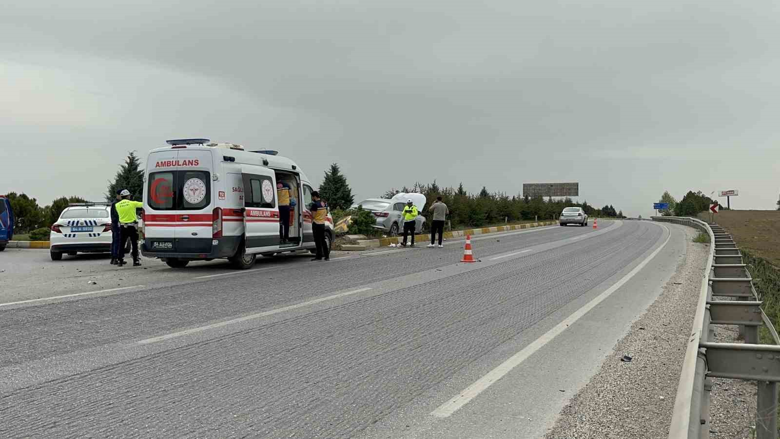 Uşak’ta trafik kazası: 5 yaralı
