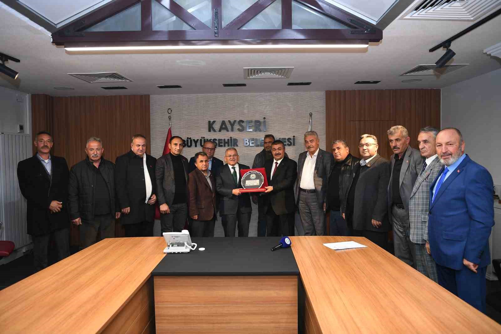 Kayseri Büyükşehir’in kırsala desteği sürüyor
