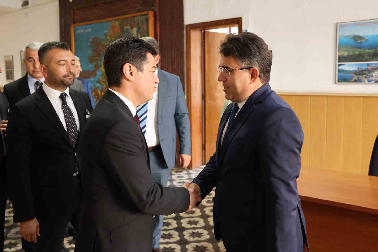 Kaymakam Kaya, Başkan Ünlü’yü ağırladı