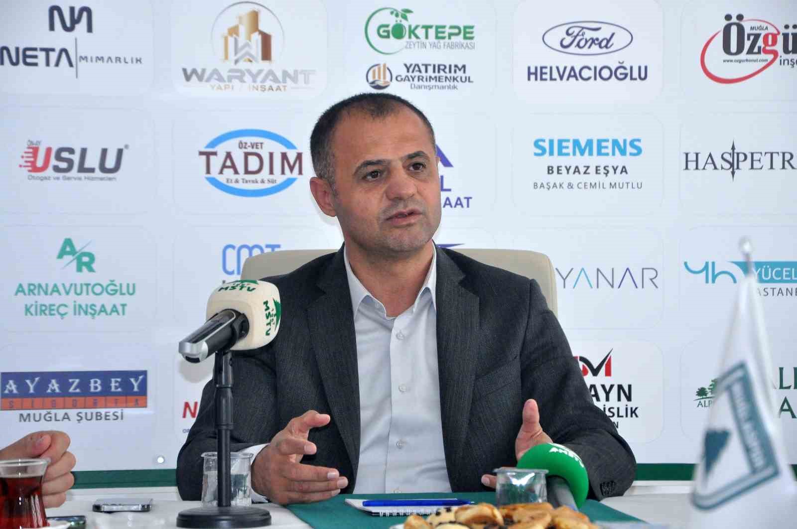 Muğlaspor Başkanı Kıyanç” Şampiyonluğa giderken şehri harekete geçirmeliyiz”
