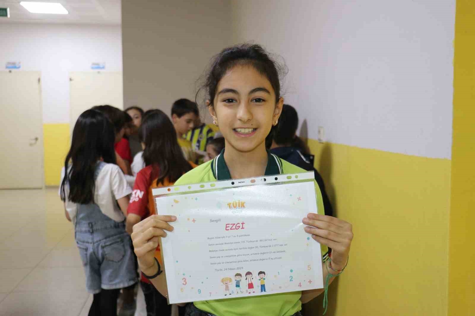 TÜİK’in çocuk portalı Malatya’da öğrencilerine tanıtıldı
